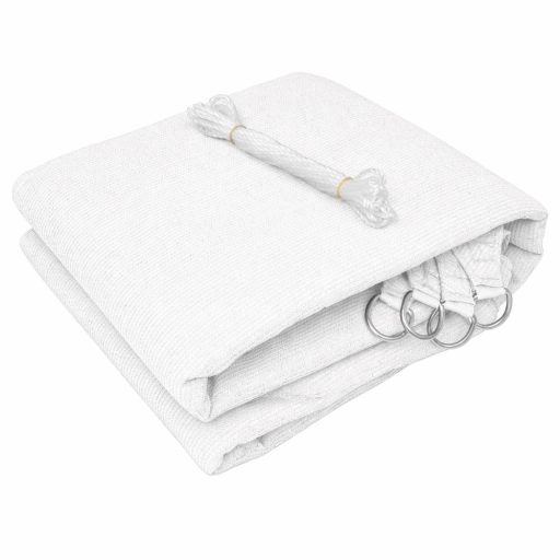 Sjenilo za sunce - za terasu, kvadratne oblike 4x4m bijele boje- iz HDPE materiala