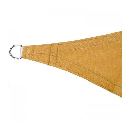 Sjenilo za sunce - za terasu, trikotne oblike 5x5x5m svijetle bež boje- iz HDPE materiala