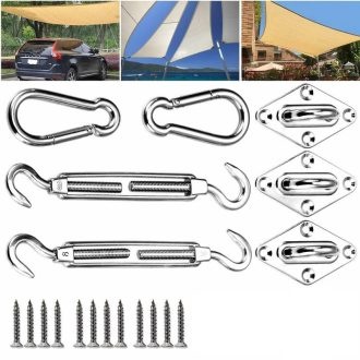 Set zatvarača za trikotna sjenila za sunce