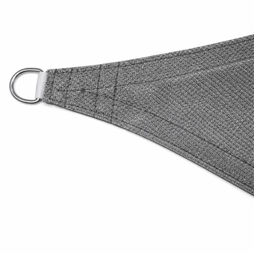 Sjenilo za sunce - za terasu, trikotne oblike 5x5x5m grafitne boje- iz HDPE materiala