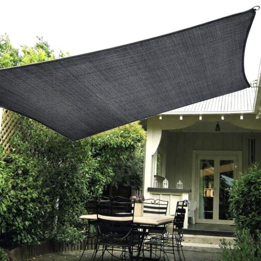 Sjenilo za sunce - za terasu, kvadratne oblike 3x4m grafitne boje- iz premium HDPE materiala