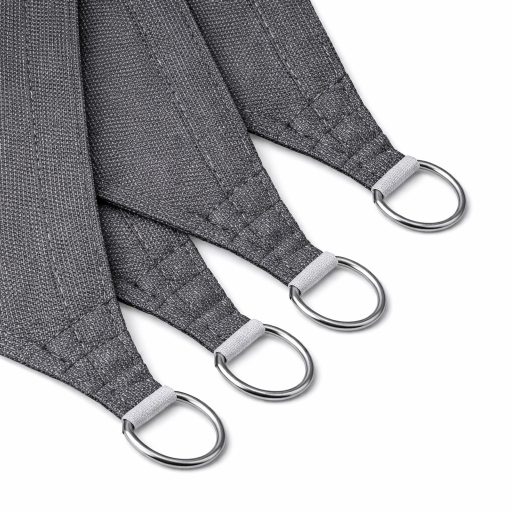 Sjenilo za sunce - za terasu, kvadratne oblike 3x4m grafitne boje- iz premium HDPE materiala